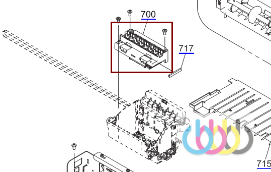 FA24000, FA240100030 Печатающая головка Epson DX5, Epson SURECOLOR SC-P400 FA24000, FA240100030 Печатающая головка Epson DX5, Epson SURECOLOR SC-P400