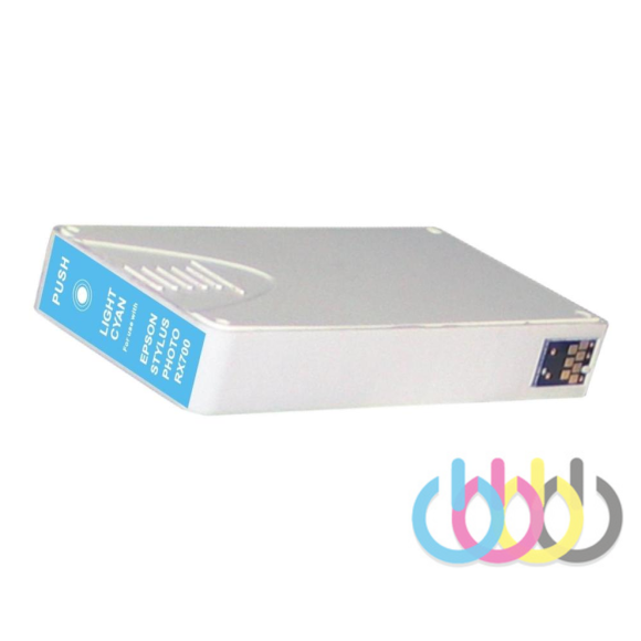 Совместимый Картридж Epson T5595, Epson Stylus Photo RX700, Light Cyan Совместимый Картридж Epson T5595, Epson Stylus Photo RX700, Light Cyan