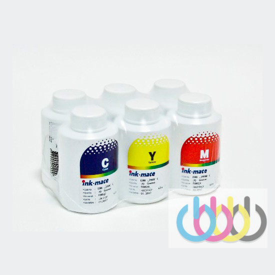 Комплект чернил INK-MATE для EPSON L800, L805, L810, L850, L1800 EIM-801, 70г x 6 Комплект чернил INK-MATE для EPSON L800, L805, L810, L850, L1800 EIM-801, 70г x 6