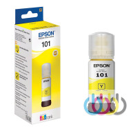 Чернила Epson 101, Epson L4150, Epson L4160, Epson L4167, Epson L6160, Epson L6170, Epson L6190, C13T03V44A, Yellow
