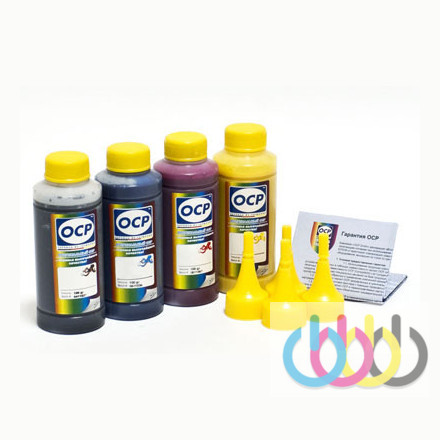 Комплект чернил OCP (BKP/CP/MP/YP 260) для картриджей HP №970/971, 100г x 4