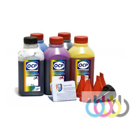 Комплект чернил OCP SAFE SET (BK 35, BK/M/Y 135, C 712) для картриджей CANON №450/451, 500г x 5 Комплект чернил OCP SAFE SET (BK 35, BK/M/Y 135, C 712) для картриджей CANON №450/451, 500г x 5