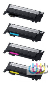 Комплект совместимых картриджей HP W2070X-W2071X-W2072X-W2073X для HP Color Laser 150, MFP 178nw, MFP​ 179fnw (с чипом)