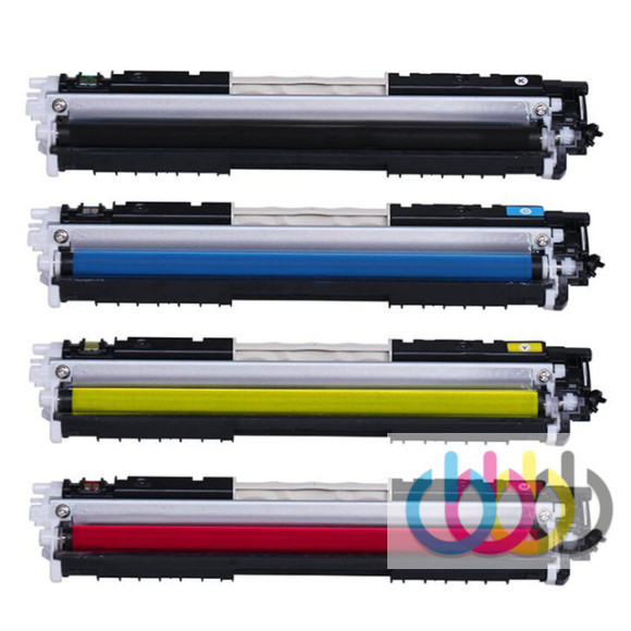 Комплект совместимых картриджей HP 126A, HP 130A (CE310A/ CF350A, CE311A/ CF351A, CE312A/ CF352A, CE313A/ CF353A) для принтеров HP Color LaserJet Pro M175, HP TopShot M275, HP M176, M177, CP1020, CP1025, Canon i-SENSYS LBP-7010, Canon i-SENSYS LBP-7018 Комплект совместимых картриджей HP 126A, HP 130A (CE310A/ CF350A, CE311A/ CF351A, CE312A/ CF352A, CE313A/ CF353A) для принтеров HP Color LaserJet Pro M175, HP TopShot M275, HP M176, M177, CP1020, CP1025, Canon i-SENSYS LBP-7010, Canon i-SENSYS LBP-7018