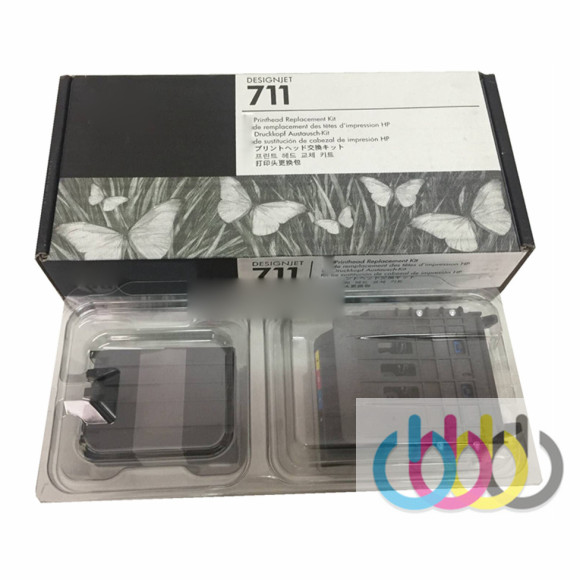 Комплект для замены печатающей головки HP 711, HP DesignJet T120, HP DesignJet T520, C1Q10A