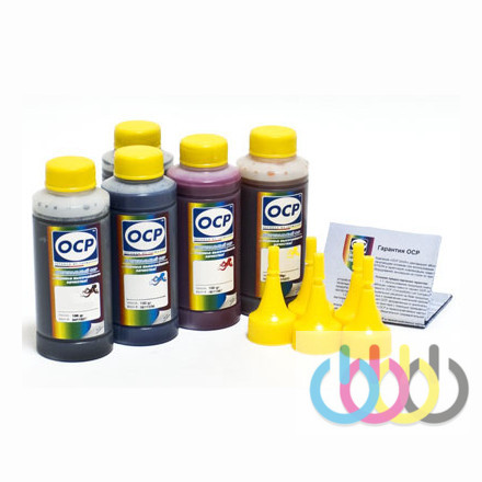 Комплект чернил ОСР для HP Viv 178 (BKP249,BK143,C/M/Y143), 100г x 5