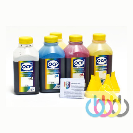 Комплект чернил OCP (BKP 249, BK/C/M/Y 143) для картриджей HP №178/364/564/861, 500г x 5