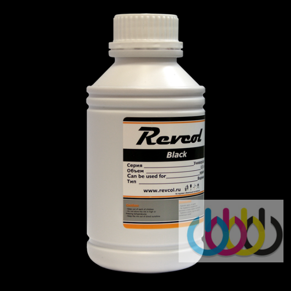 Чернила Revcol, hameleon EV ультра-стойкие, Black, Dye, 500 мл. Чернила Revcol, hameleon EV ультра-стойкие, Black, Dye, 500 мл.