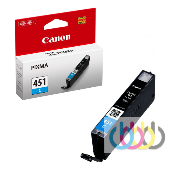 Картридж Canon CLI-451C, Canon PIXMA MG7140, Canon PIXMA iX6840, Canon PIXMA IP8740, Canon PIXMA MX924, Canon PIXMA MG6440, Canon PIXMA MG5440, Canon PIXMA MG6340, Canon PIXMA MG5540, Canon PIXMA iP7240