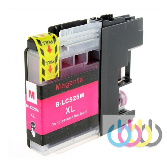 Совместимый Картридж Brother LC525, XL, DCP-J100, DCP-J105, MFC-J200, Magenta Совместимый Картридж Brother LC525, XL, DCP-J100, DCP-J105, MFC-J200, Magenta