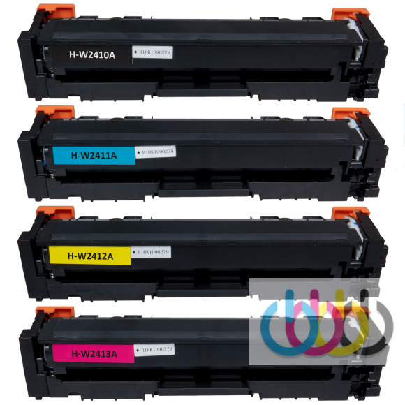Комплект совместимых картриджей HP W2410A Black (216A), HP W2411A Cyan (216A), HP W2412A Yellow (216A), HP W2413A Magenta (216A), БЕЗ ЧИПА Комплект совместимых картриджей HP W2410A Black (216A), HP W2411A Cyan (216A), HP W2412A Yellow (216A), HP W2413A Magenta (216A), БЕЗ ЧИПА