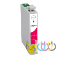 Совместимый Картридж Epson TO733 M, Epson Stylus C79, CX3900, CX5900, CX6900, CX7300, CX8300, CX9300, T40W, TX200, TX209, TX210, TX219, TX300, TX400, TX409, TX410, TX419, TX550, TX600