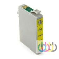 Совместимый Картридж Epson TO734 Y, Epson Stylus C79, CX3900, CX5900, CX6900, CX7300, CX8300, CX9300, T40W, TX200, TX209, TX210, TX219, TX300, TX400, TX409, TX410, TX419, TX550, TX600