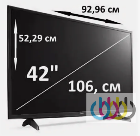 Частичная и полная замена подсветки в телевизоре до 42" диагональ Direct LED