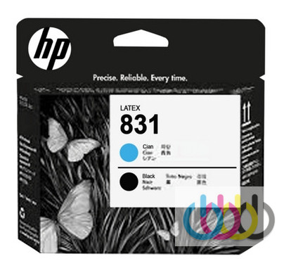 Печатающая головка HP 831 голубая и черная для HP Latex (CZ677A) для HP Latex 100/300/500 Печатающая головка HP 831 голубая и черная для HP Latex (CZ677A) для HP Latex 100/300/500