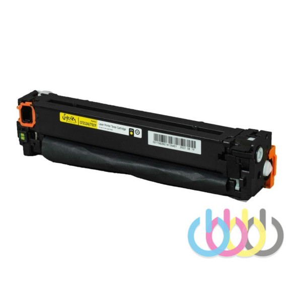 Совместимый Картридж HP CF212A, 131A, CANON 731, Hp LaserJet Pro 200 M251, Hp LaserJet Pro 200 M251nw, Hp LaserJet Pro 200 M276, YELLOW