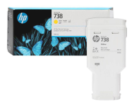 Картридж HP 738 струйный желтый 676M8A (300 мл) для HP DesignJet T850 MFP, HP DesignJet T950 Картридж HP 738 струйный желтый 676M8A (300 мл) для HP DesignJet T850 MFP, HP DesignJet T950