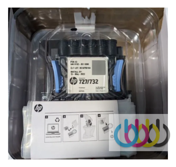 Печатающая головка HP №727 / 732 (B3P06A) для HP DesignJet T1500/ T1530/ T2500/ T2530/ T3500/ T920/ T930 Печатающая головка HP №727 / 732 (B3P06A) для HP DesignJet T1500/ T1530/ T2500/ T2530/ T3500/ T920/ T930