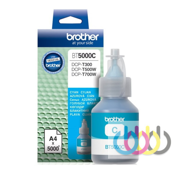Чернила Brother BT5000C голубой, DCP-T300, DCP-T500W, DCP-T700W