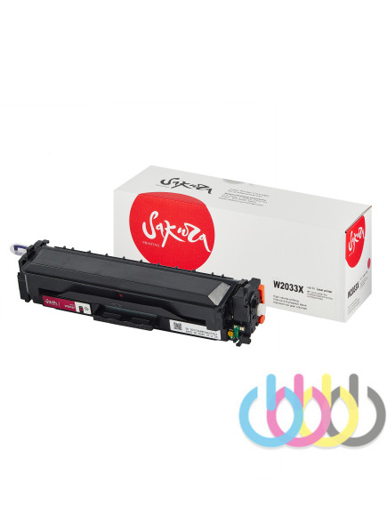 Совместимый Картридж Hp W2033X (415X) для HP LJ M454/MFPM479, пурпурный, с чипом, 6000 к. Совместимый Картридж Hp W2033X (415X) для HP LJ M454/MFPM479, пурпурный, с чипом, 6000 к.