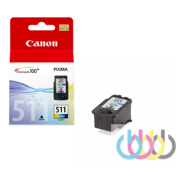 Картридж Canon CL-511, Pixma iP2700, iP2702, MP240, MP250, MP252, MP260, MP270, MP272, MP280, MP282, MP480, MP490, MP492, MP495 Картридж Canon CL-511, Pixma iP2700, iP2702, MP240, MP250, MP252, MP260, MP270, MP272, MP280, MP282, MP480, MP490, MP492, MP495