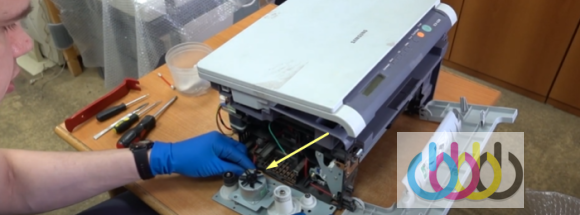 Залипание соленоида на принтерах и мфу Samsung scx-4200, scx-4220, scx-4300, ml-1710, Xero WC-3119