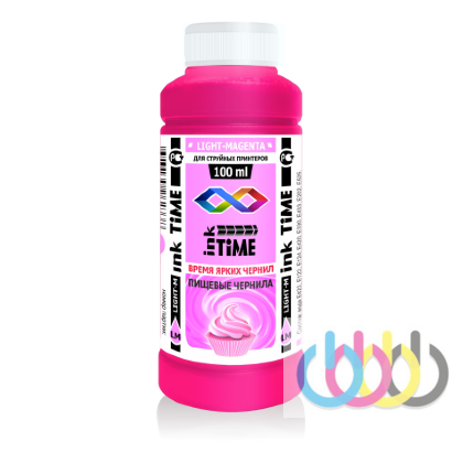 Пищевые чернила Ink Time Light Magenta 100 ml Пищевые чернила Ink Time Light Magenta 100 ml